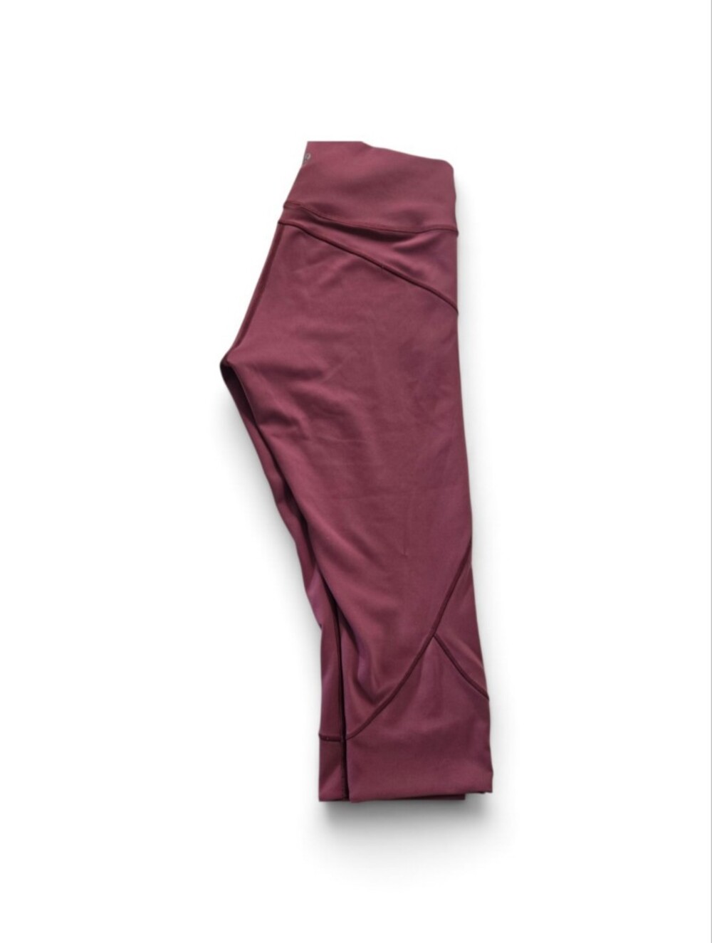 Lululemon High Rise Athletic Leggings in Burgundy